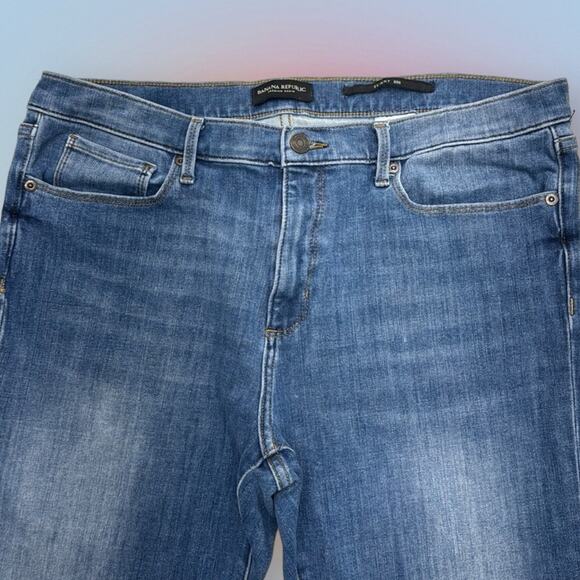BANANA REPUBLIC Women’s 33S Skinny Blue Jeans - Picture 1 of 4